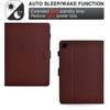 For Samsung Galaxy Tab A9 Case Auto Wake/Sleep PU Leather Stand Tablet Cover