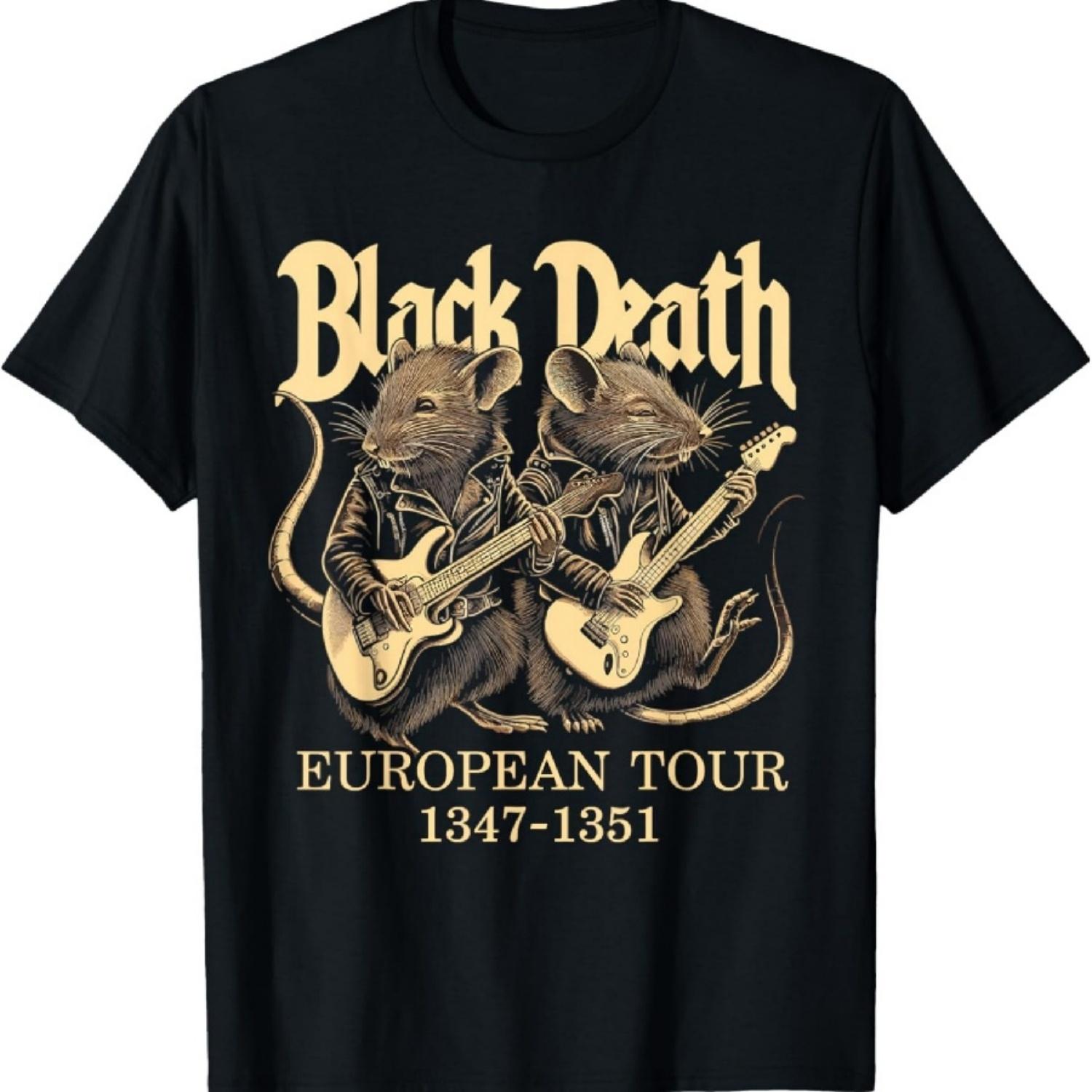 

Чёрная Смерть Европейский Тур, Рен Фэйр Средневековая История Готическая Футболка S