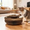 Cardboard Cat Scratcher Magnetic Claw-Grinding Kitten Toy Interactive Cat Toys For Living Room Bedroom Apartment Play Area