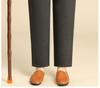 Velvet Straight-Leg Pants for Women - Winter and Spring Fashion for Elderly & Middle-Aged