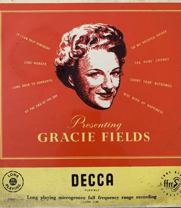 

10inch Record GRACIE FIELDS Presenting Gracie Fields LFM1140 Decca Non Japan Pop Used
