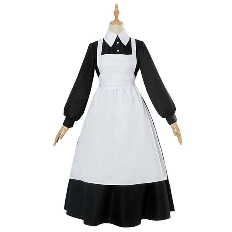 

Аниме Обещанный Неверленд Изабелла Платье горничной Наряд Косплей Костюм Костюм Costume Set(No Wig),XL