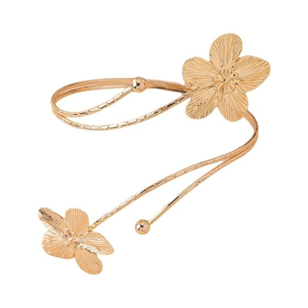 Buntes offenes Armreif Drip Oil Armband Feenblumen Armband Mädchen