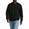 Men's Retro Cable Knit Neck Pullover Sweater, Color, for Fall and Winter