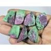 07Pcs Natural Ruby Zoisite Druzy Fancy Cabochon Loose Gemstone Lot 192Cts. C-2347