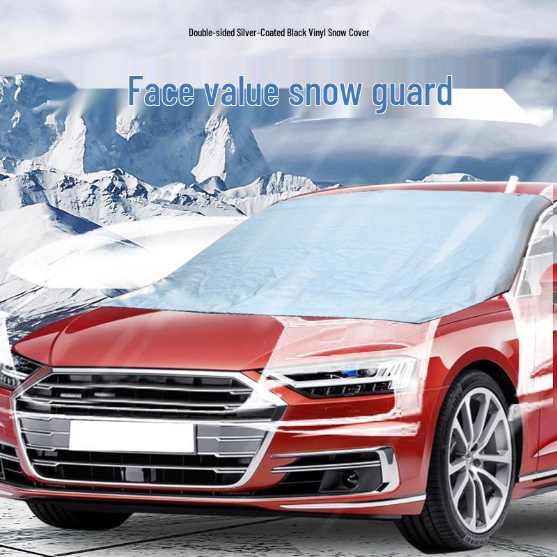 Yu An Magnetic Car Snow and Sun Shield: Anti-Freeze, Anti-Frost Protective Windshield Cover