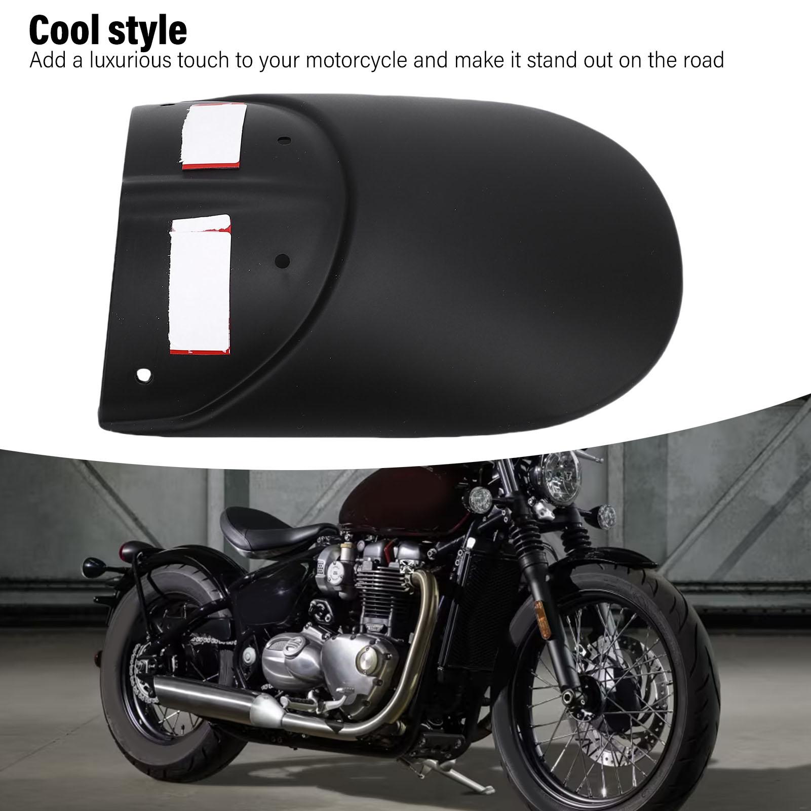 Motorcycle Mudguard Extension Wheel Cover Anti Splashing Front Wheel Tire Mudflaps Splash Guard Extension Board Replacement for nero