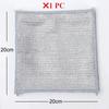 Metal Wire Mesh Cleaning Cloths Universal Sink Faucet Tea Stain Rag Microwave Gas Stove Dishwashing Scouring Pad Kitchen Towels