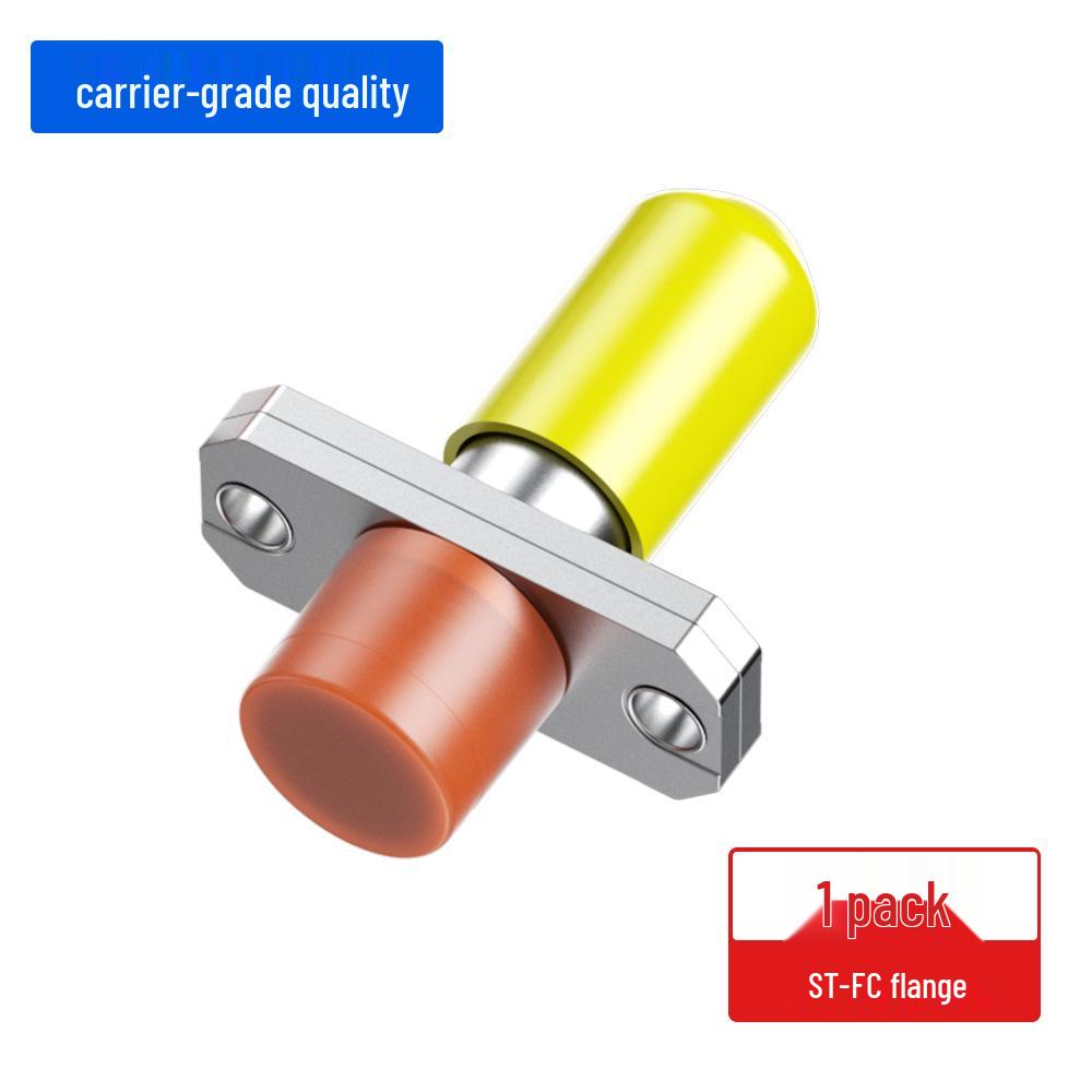 Telecom-Grade FC To SC/LC Fiber Adapter with FC Flange