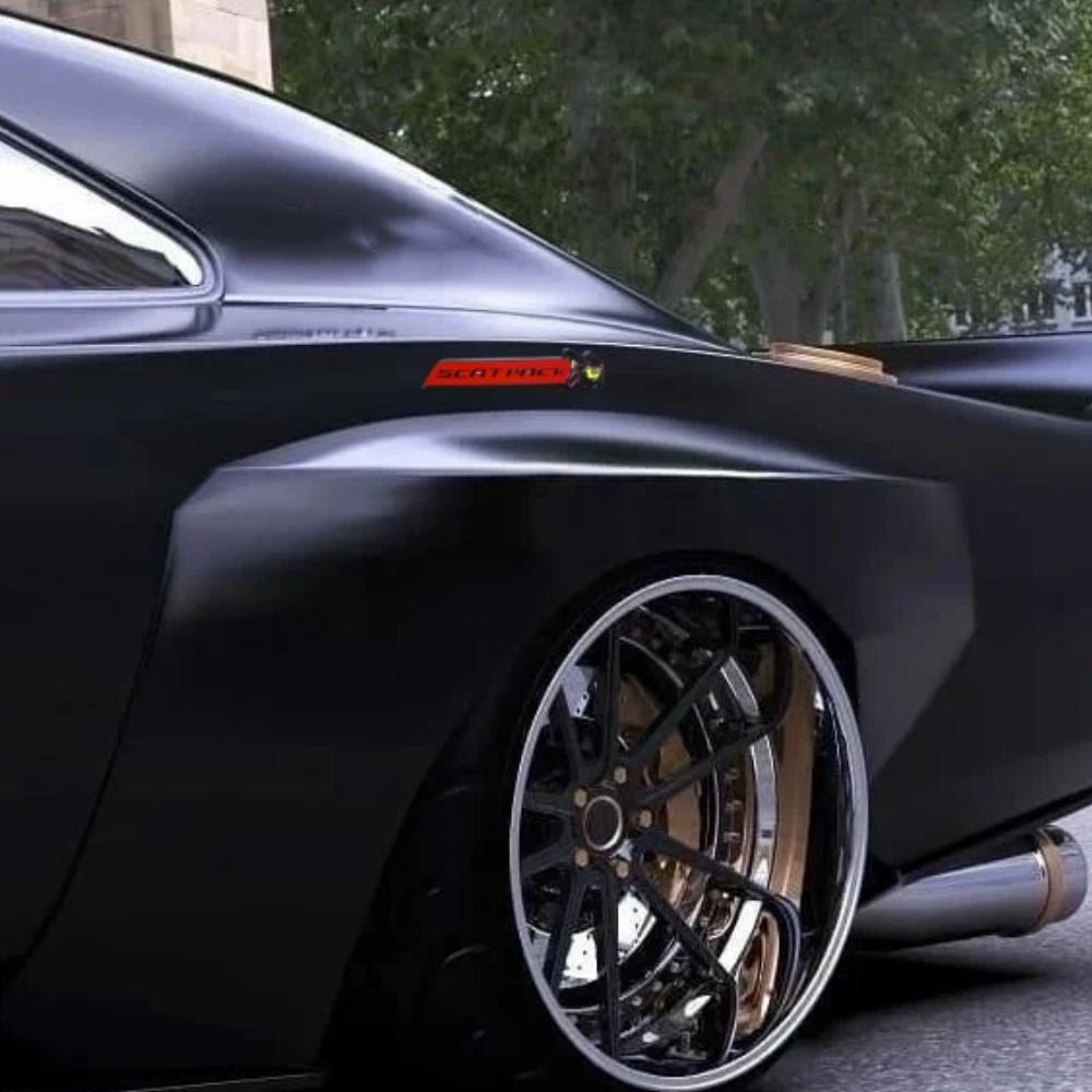 1 szt. Naklejka z emblematem 3D na błotnik boczny samochodu, emblemat na tylną klapę, naklejka na karoserię dla R A M 1500 2500 3500 Challenger Journey Caliber Caravan Charger Durango