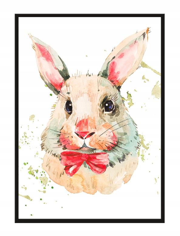 Picture poster In a frame A4 cm Rabbit PD223