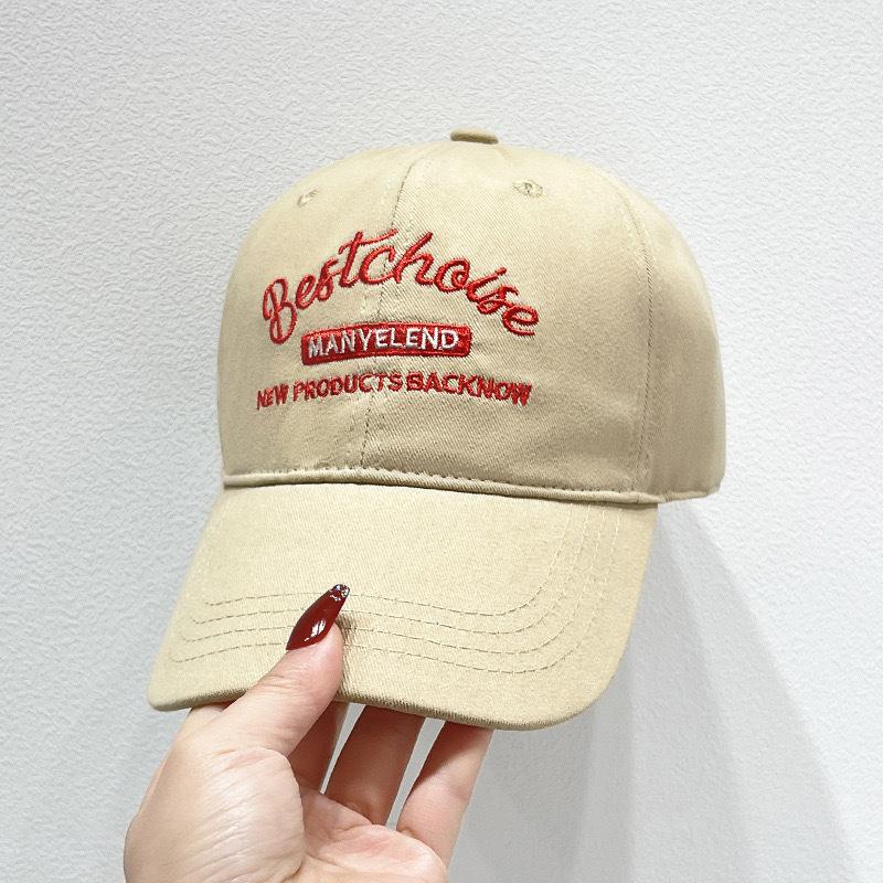 Women's New Summer Baseball Cap Showing Small Face Original American Retro Versatile Soft Top