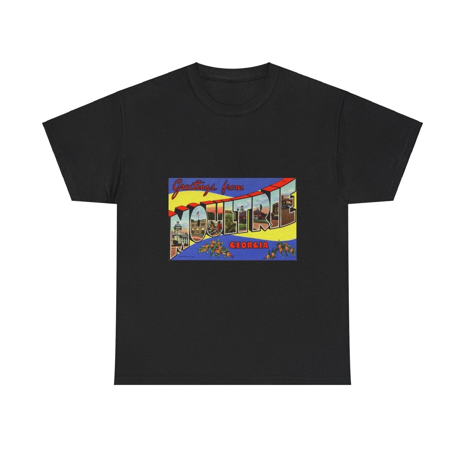 Greetings from Moultrie Georgia (Greeting Postcards) T shirt XL