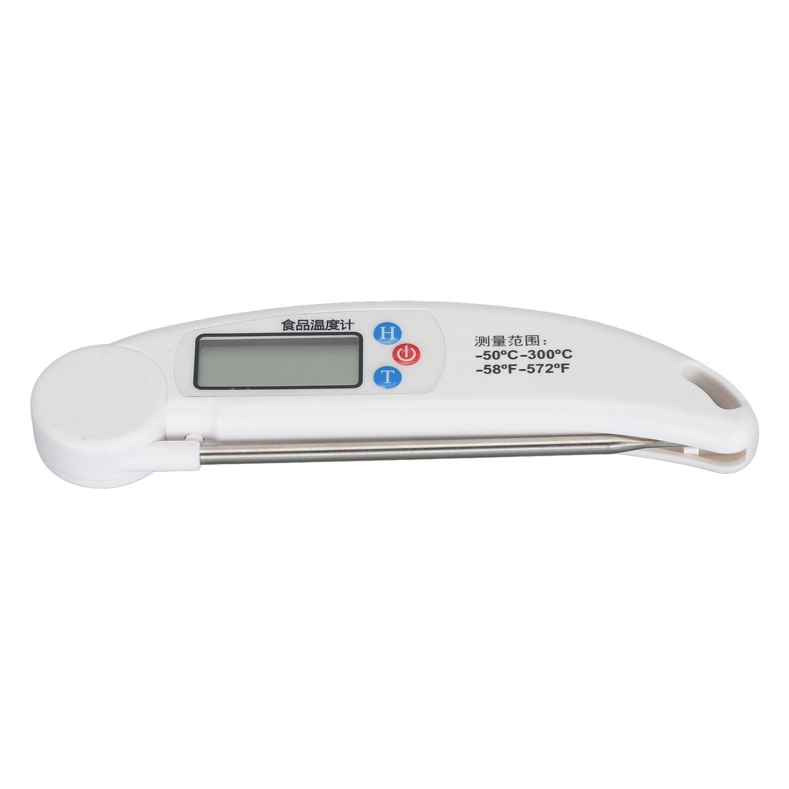 Food Thermometer Digital High Accuracy Foldable Probe Meat Cooking Baking Grilling Kitchen Gadget ‑50 celsius +300