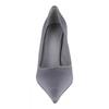 Salvatore Ferragamo Eva X5 Satin Pumps Dark Grey