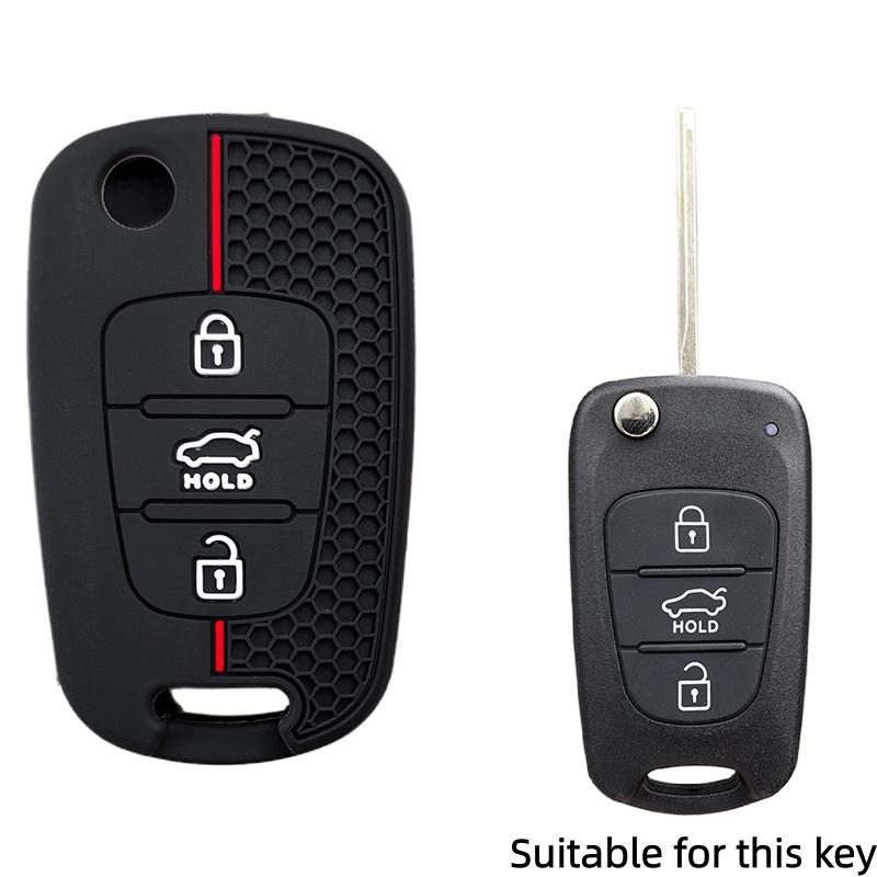 

Silicone Key Fob Cover For Hyundai I10 I20 Ix20 I30 Ix35 For Kia Ceed Soul Sportage Venga Rio K2 K5 Sportage Sorento