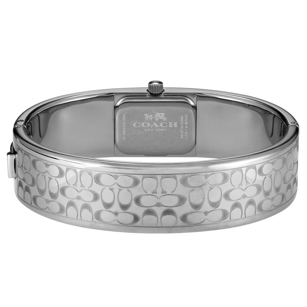 COACH SCOUT 14mm Stainless Steel Quartz Watch with Dial Used Women's Silver/White (14502608) -