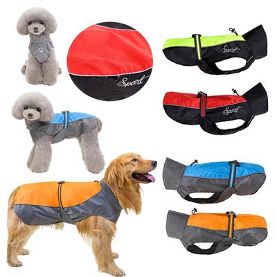 Dog Raincoat for Small Large Dog Cat Clothes S-9XL Waterproof Pet Apparels Reflective Chihuahua Clothing Pug Coat Pet Supplies