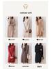 Women's 100% Wool Knit Dress - Autumn/Winter Semi-High Neck Casual Versatile Style