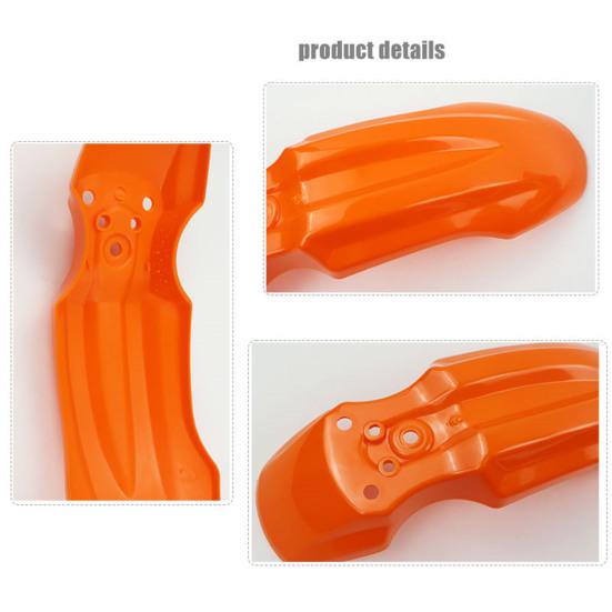 Guardabarros Delantero Eléctrico para Moto de Cross Guardabarros de Barro para Motocicleta Todoterreno Repuesto de Guardabarros para Moto Todoterreno CRF50 XR50