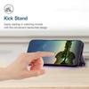 Leather Cover for Motorola Moto G Stylus 5G (2022),Triangle Imprint Wallet Stand Phone Case with Strap
