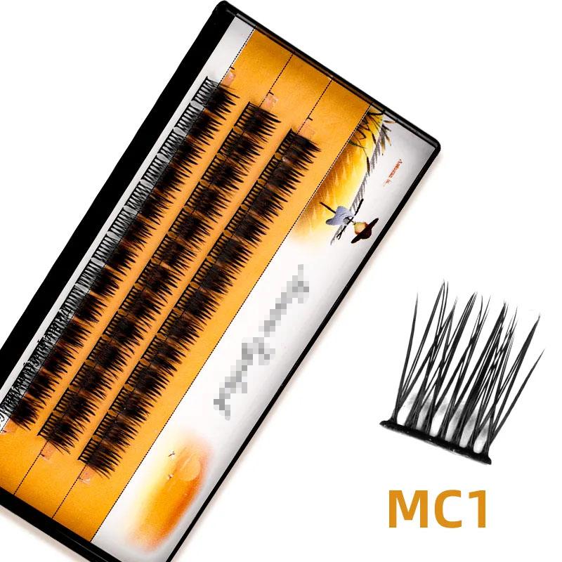 1 Box/36 Bundles of 40D Fake Eyelashes Mink Individual  Eyelashes Natural Thick lashes,Eyelash Extensions for Make Up