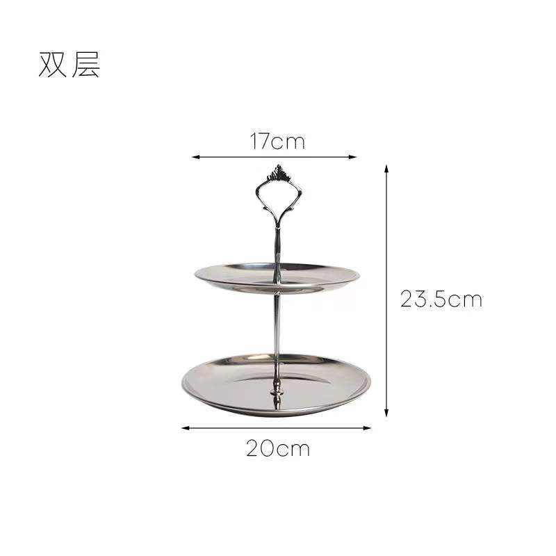 Edelstahl Desktop-Regal Schmuck Schlüssel Lippenstift Kleine Gegenstände Boden Mehrschichtiges Funktionelles Aufbewahrungsregal