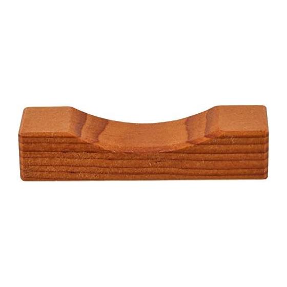 Nakatani Brothers Shoji Yamanaka Lacquerware Japanese Chopstick Rests Hokkaido Nanaki Ichii (Yew) Wood Grain Beauty Rare Material Natural Wood Unique