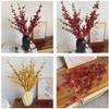 1PCS Holly Little Fruit Artificial Plants Red Berries Berry Bouquet Fake Flowers  New Year