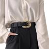 Retro Pu Leather Waist Belt For Dresses And Coats Spring 2024 Fashion Accessory