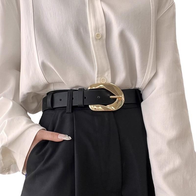 Retro Pu Leather Waist Belt For Dresses And Coats Spring 2024 Fashion Accessory