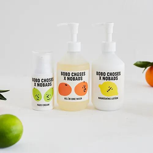 

[Коллаборация Boboshows X Novez] Для всех чувств (Лосьон + Средство для умывания «все в одном» + Крем для лица)