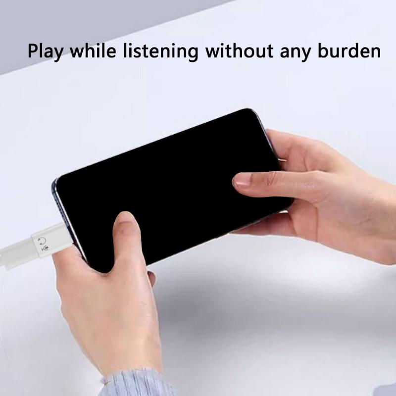 USB C Converters for Phone 15 16 Headphone Audios Adapter for Stable and Secure Connection for Home