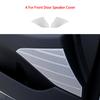 For Hyundai Palisade 2020-2026 Car Tuning Stainless Steel Stainless Steel Auto Door Speaker Cover Trim Car Interior Parts