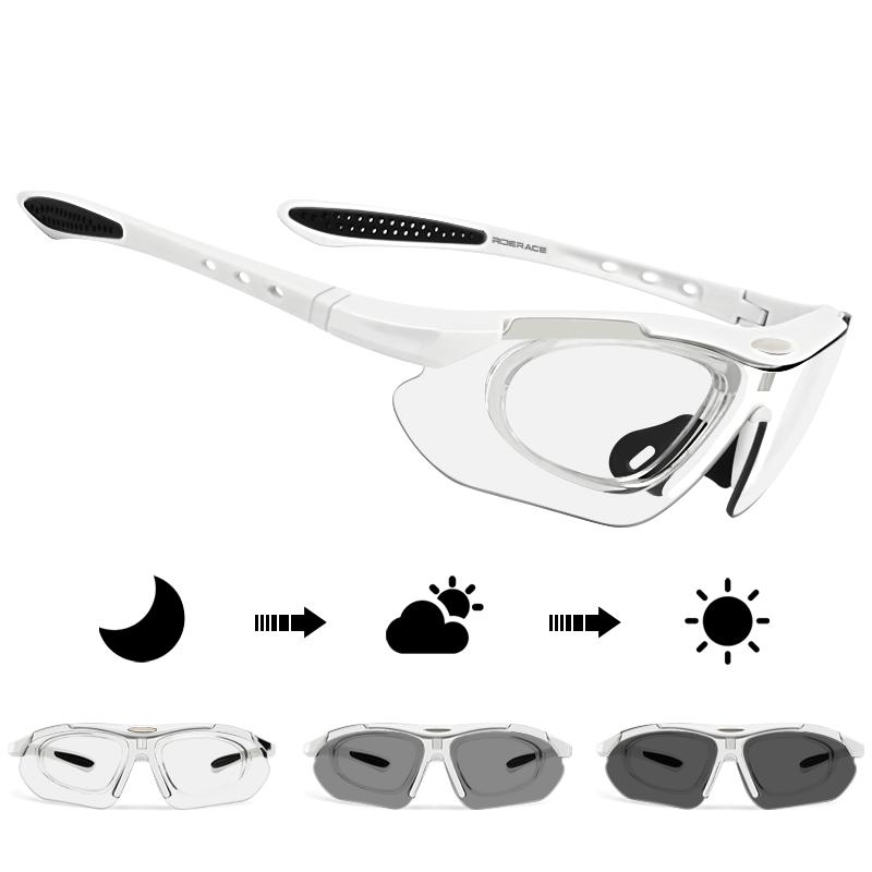 New Style Cycling Sunglasses UV400 Polarized Color Changing Goggles Men Women Outdoor Sports Riding Running Glasses Bike Eyewear