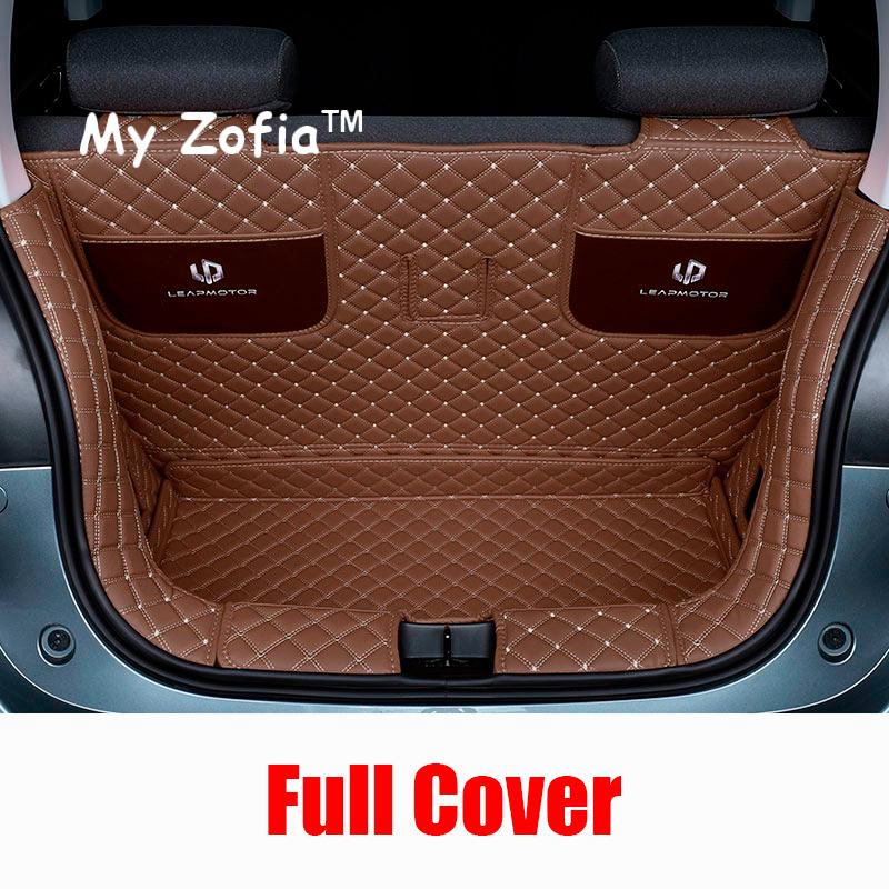 For Leapmotor T03 2023 2024 2025 Car Trunk Waterproof Tray Cargo Anti-Slip Boot Rear Floor Trunk Mat Storage Pad Accessories