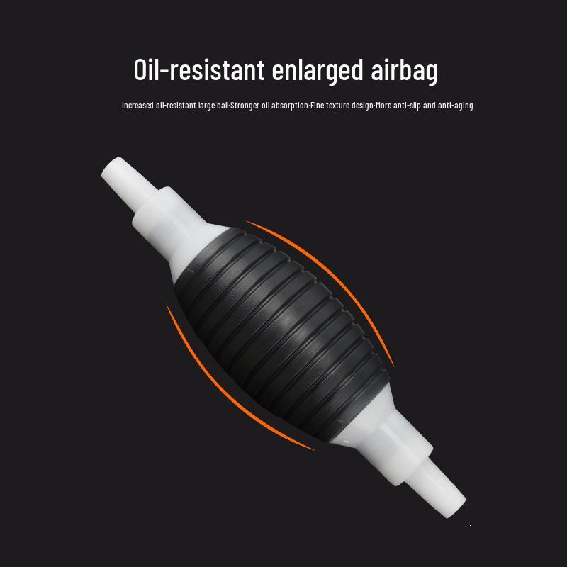 Manual Fuel Tank Suction Pipe - Self-Priming Oil Extractor for Household Use