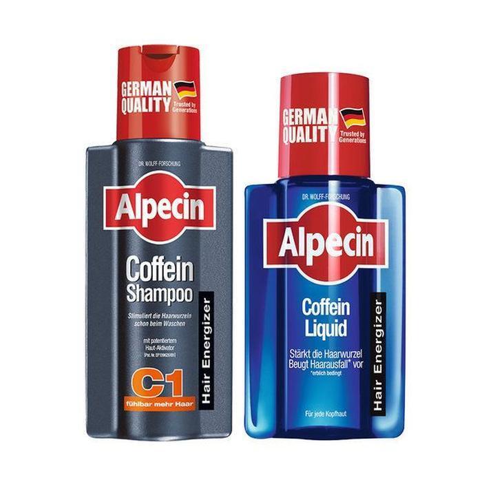 [Alpecin] Alpecin Alpecin Caffeine Shampoo C1 250ml x 2 + Liquid 200ml x 2 (15236083)