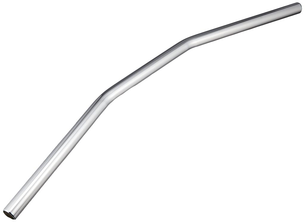 Kijima Motorcycle Parts Drag Bar with Dimples W760 H0 R110 L190mm Chrome Harley 15° HD-04001