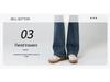 Women's High Waist Bell Bottom Jeans - 2026 Bestseller, Slimming Bodycon Micro Flare Pants for Spring & Autumn