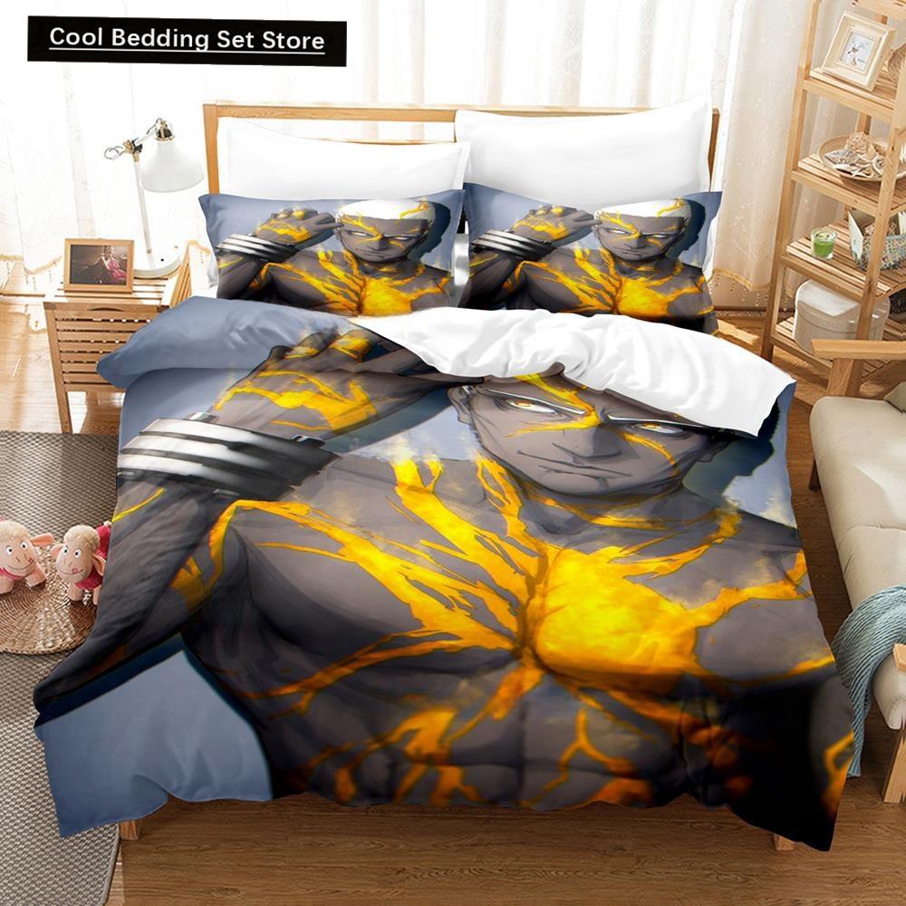 3D Tecknade serier Fate/Grand Order Emiya Alter Sängklädesset Enkelsäng Tvilling Full Queen King Size Sängset Vuxen Barn Sovrum Påslakan Set