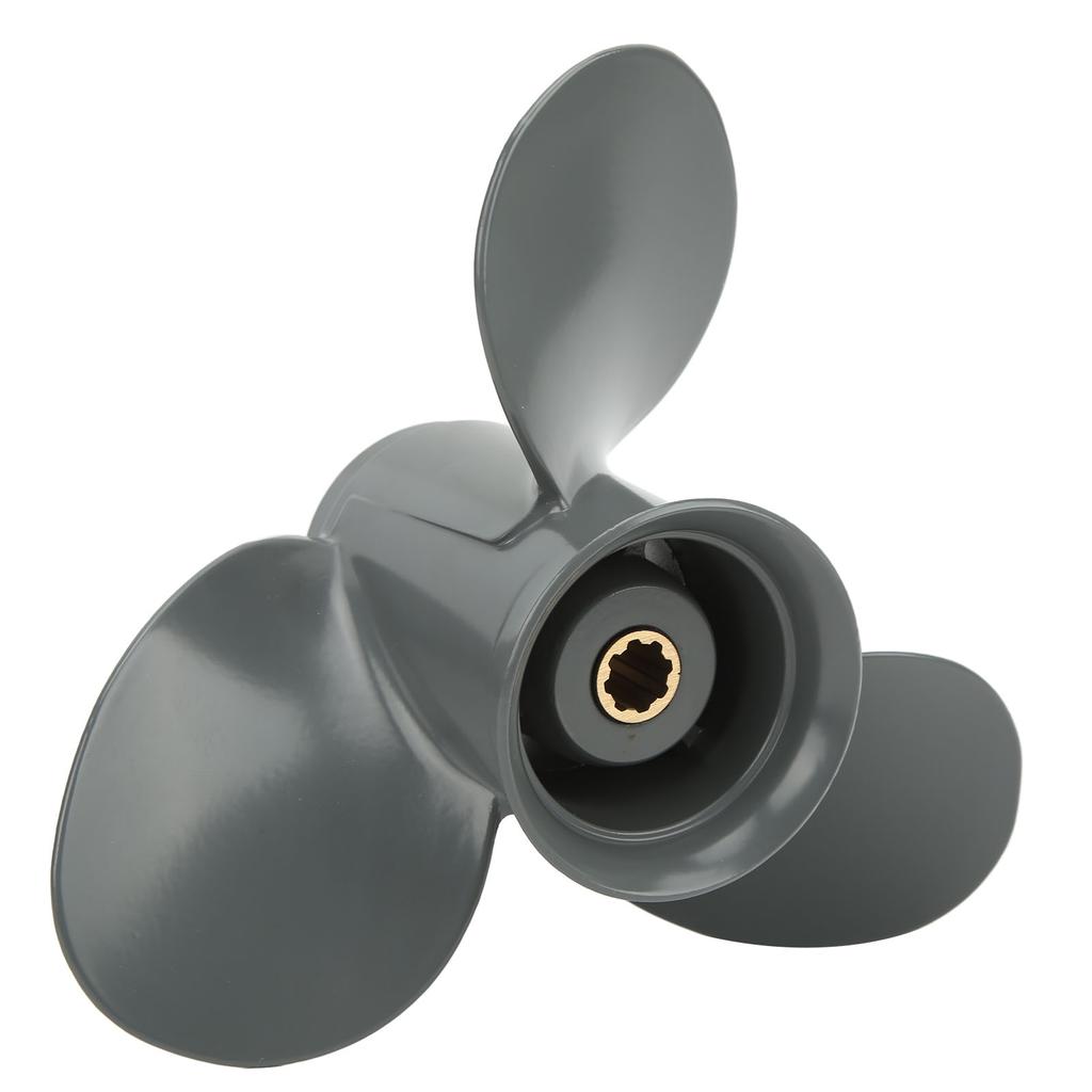 3-Blatt-Aluminiumlegierung Marinepropeller 58130‑ZV4‑010AH Ersatz für Außenbordmotor 8–20 PS
