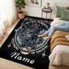 Custom Name Lord Rings Living Room Non-Slip Area Rug Soft Carpet for Bedroom Kids Playroom Sofa Office Home Decor Doormat