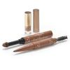 CANMAKE 3-in-1 Eyebrow 01 Natural Brown Pencil Powder with Brush