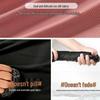 2025 Women's High Waist Wide Leg Ice Silk Pants - Spring/Summer Loose, Slimming, Floor-Length.