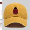 Pc Pcs Ladybug Print Trucker Hat with Ruby Cap  Adjustable Buckle Strap Lightweight Suitable for Dating Beach Parties Cas