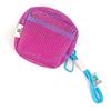 Small Capacity Square Mesh Storage Pouch Portable Clear Mesh Bag Creative Change Storage Bag  Men