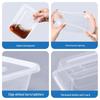 Rectangular Disposable Plastic Food Containers