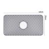 Accessories Kitchen Dish Sink Protector Mat Drain Pad Non-Slip Silicone