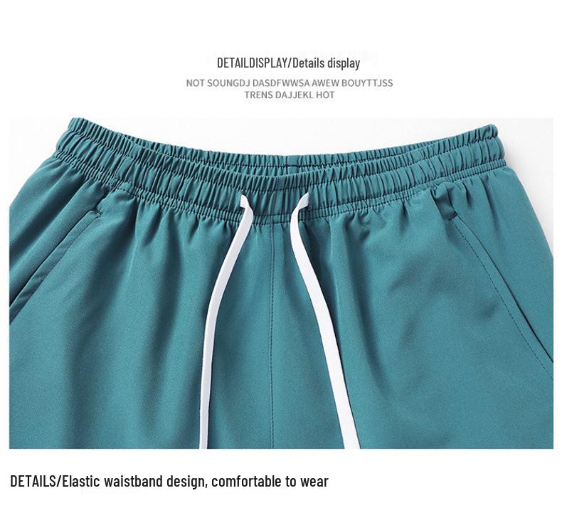 Men's Summer Running Shorts - Split Track & Field Marathon Fitness Pants